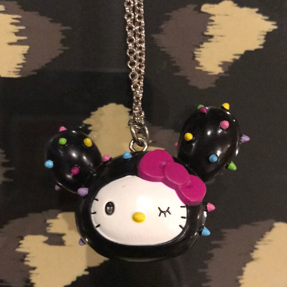 Tokidoki For Hello Kitty Cactus Pendant Necklace